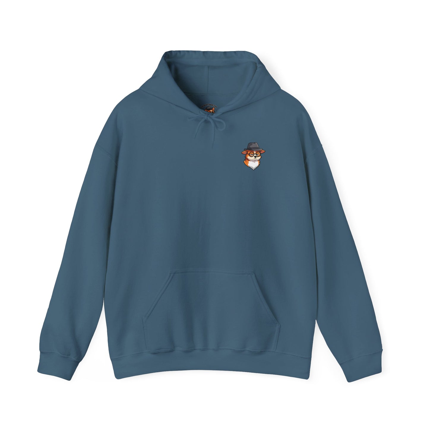My Camera Is Broken Funny WFH Corgi Hoodie