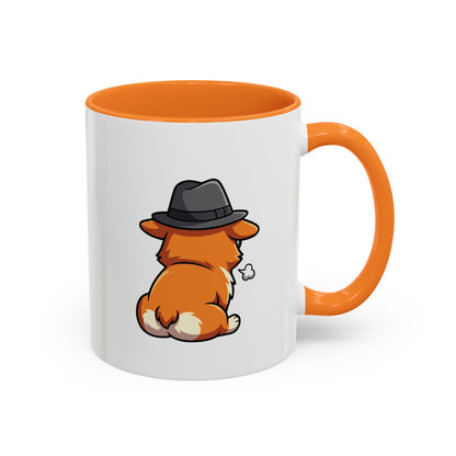 Incorgnito Mode Funny Hacker Corgi Developer Mug