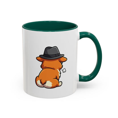 Incorgnito Mode Funny Hacker Corgi Developer Mug
