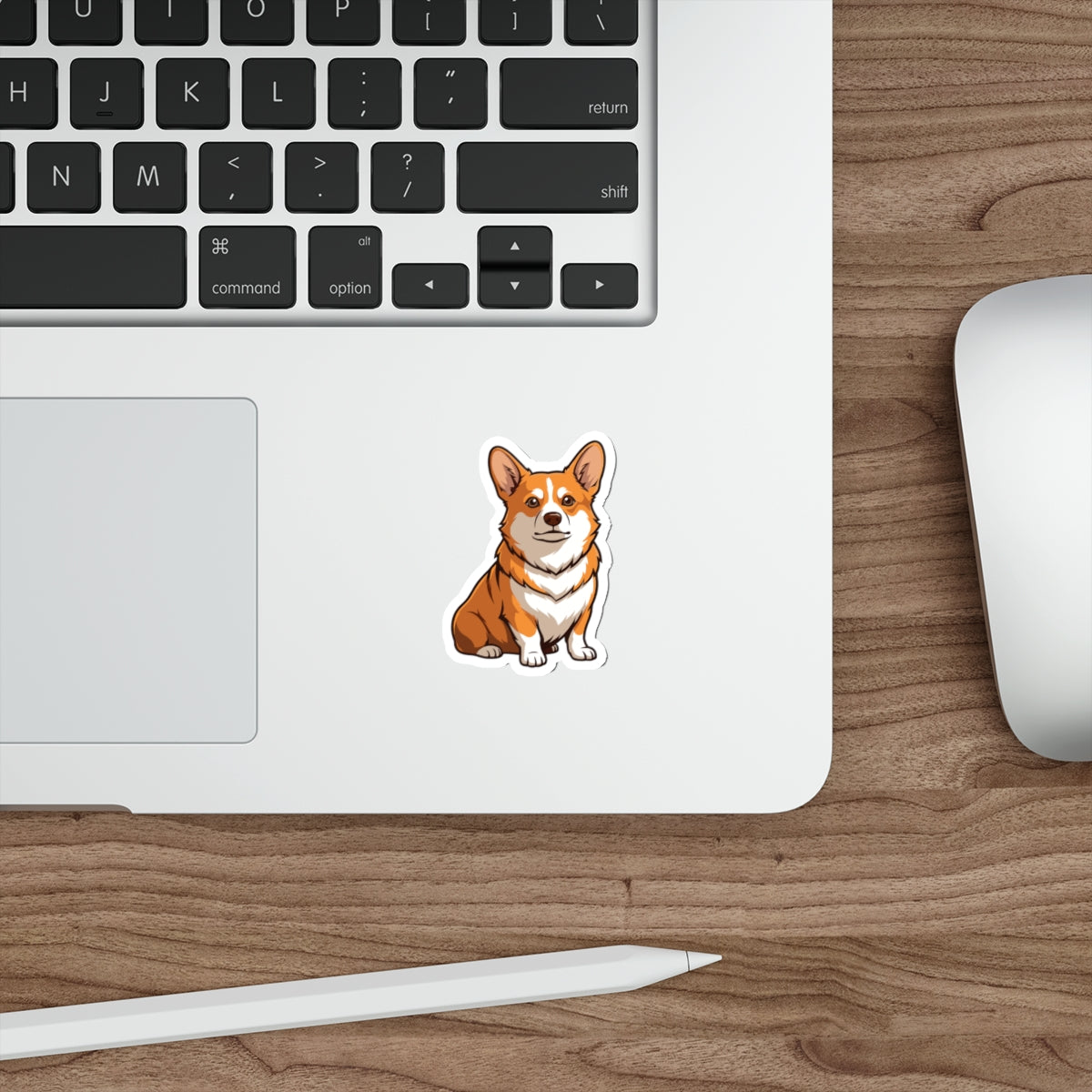 Funny Corgi Pet Parent Dog Owner Laptop Sticker