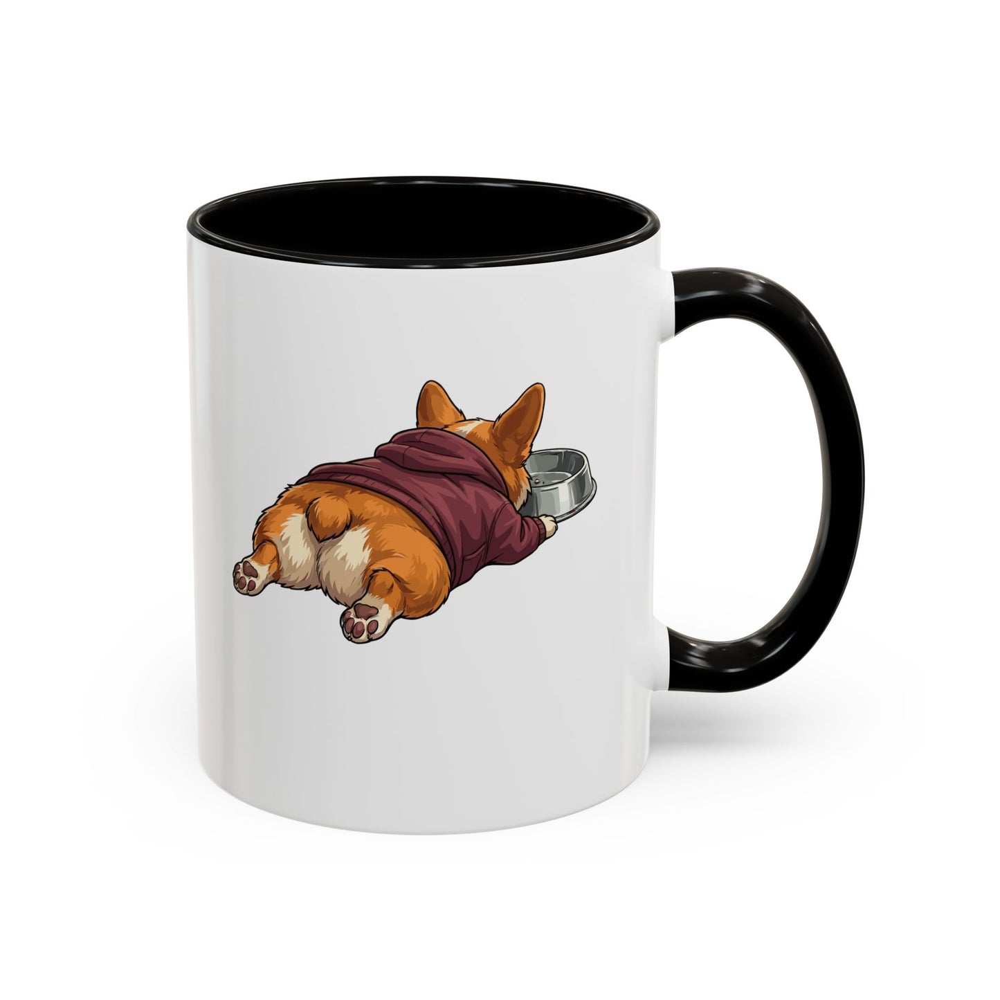 404 Motivation Not Found Funny Tech Corgi Mug