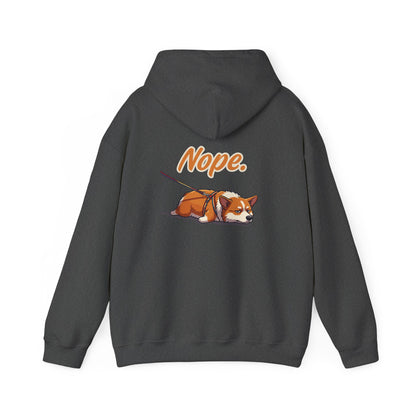Nope Funny Stubborn Corgi Introvert Sweatshirt