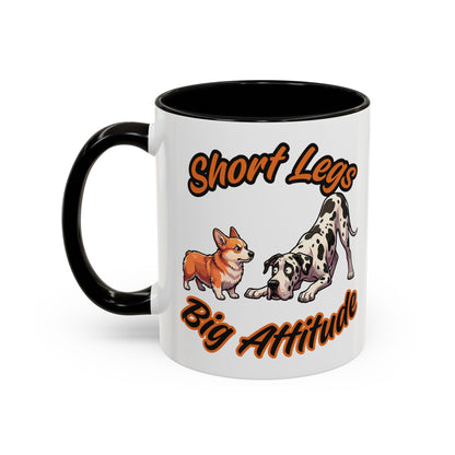 Short Legs Big Attitude Funny Corporate Corgi Mug