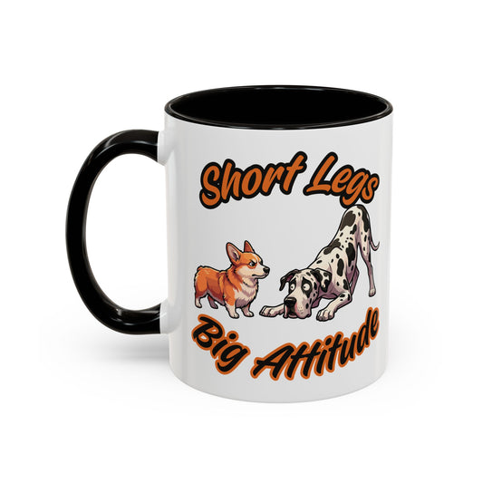 Short Legs Big Attitude Funny Corporate Corgi Mug