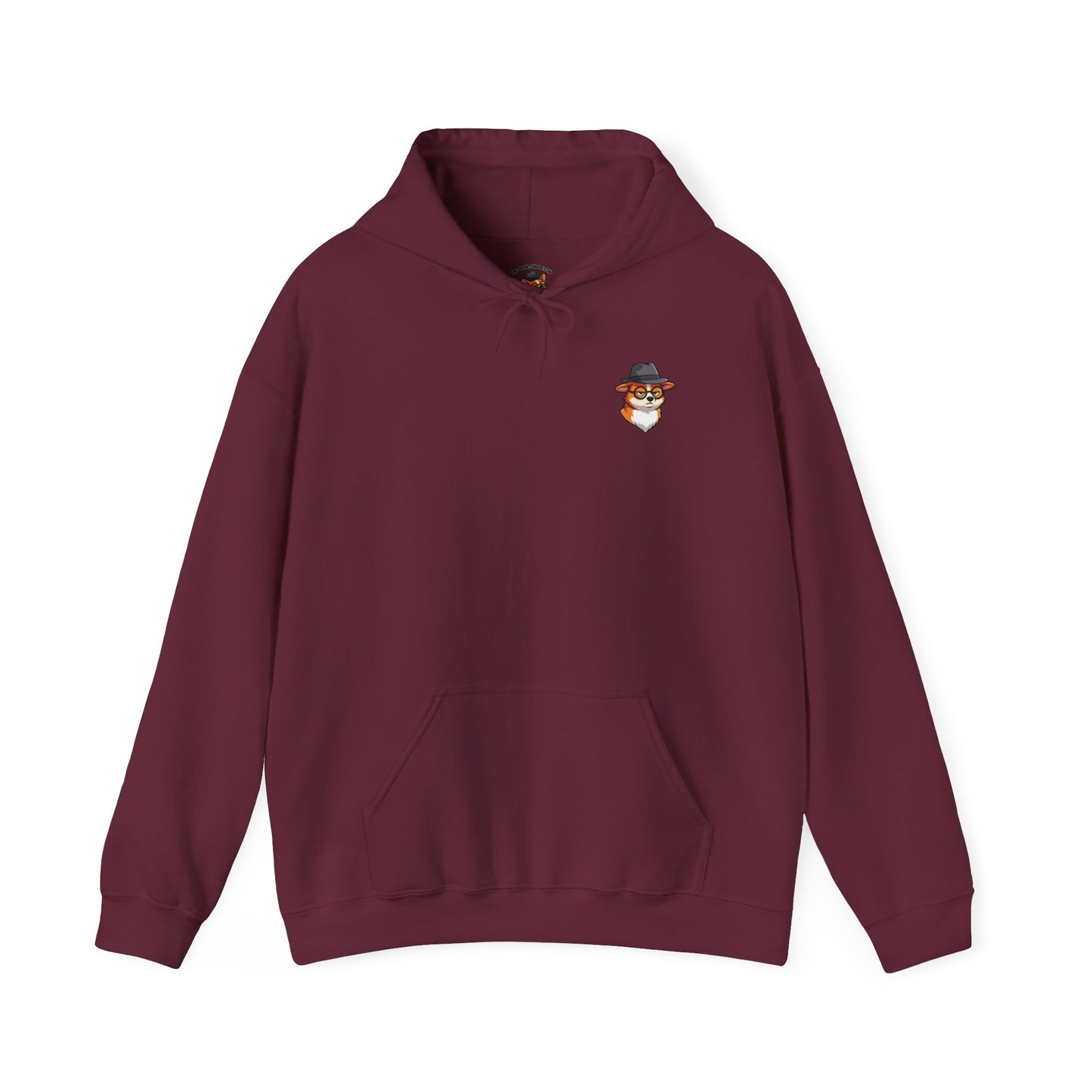My Camera Is Broken Funny WFH Corgi Hoodie