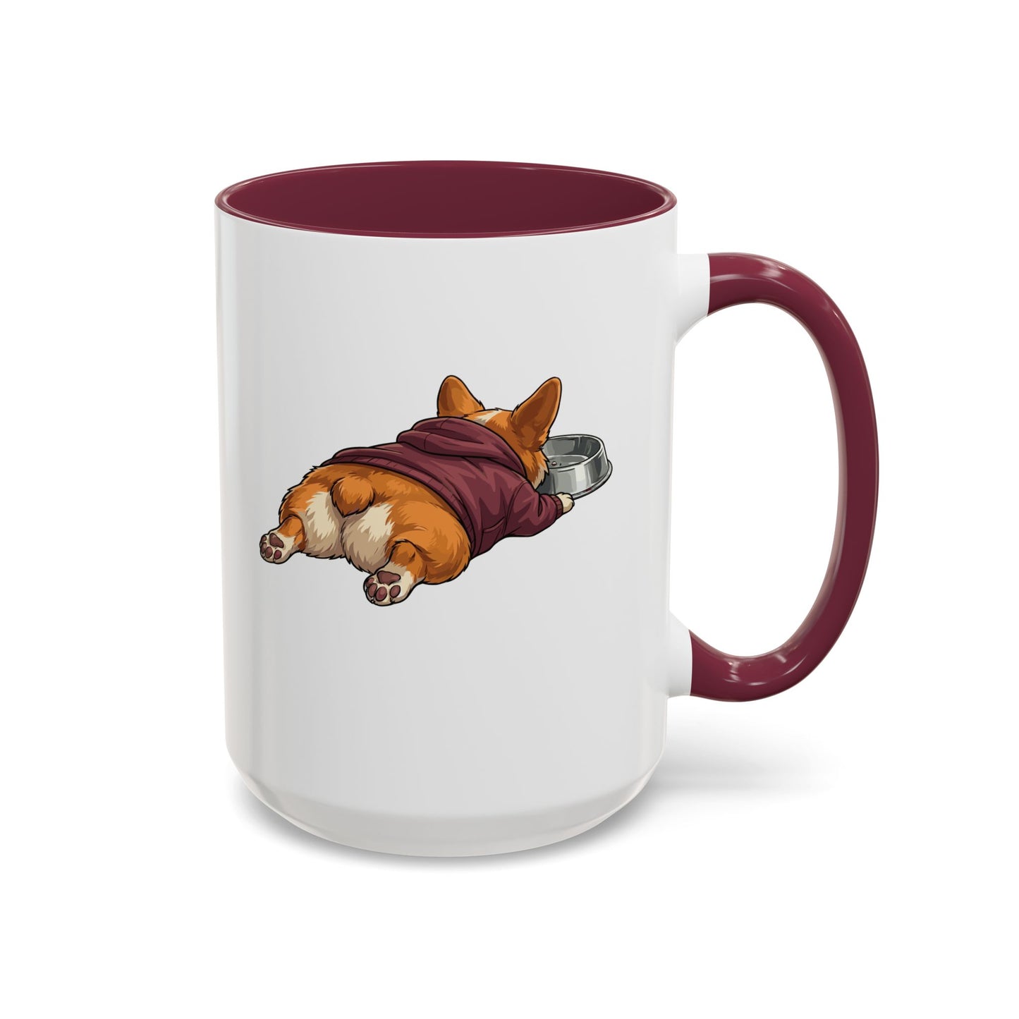 404 Motivation Not Found Funny Tech Corgi Mug