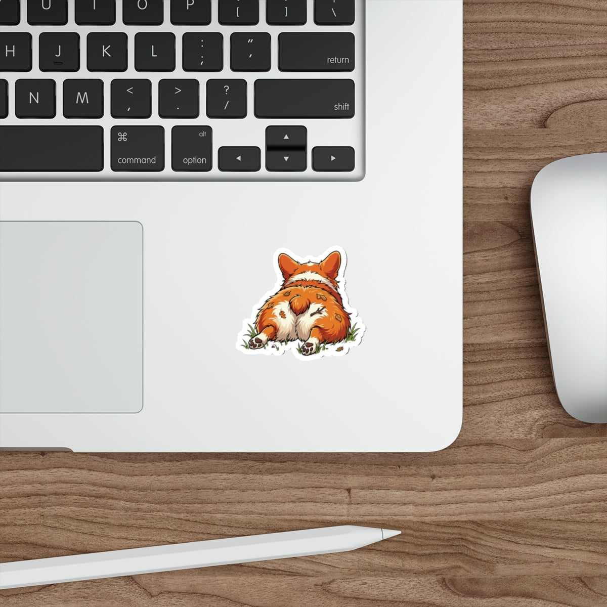 Funny Corgi Butt Backend Developer Programmer Tech Sticker