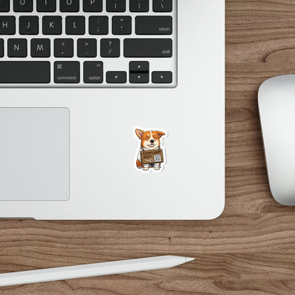 Funny Complaint Dept Corgi Coworker Office Sticker