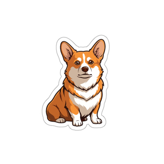 Funny Corgi Pet Parent Dog Owner Laptop Sticker