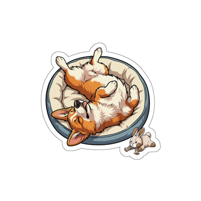 Cancelled Plans Funny Introvert Dog Water Bottle Sticker