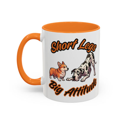 Short Legs Big Attitude Funny Corporate Corgi Mug