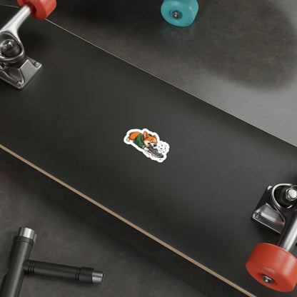 Funny Beta Tester Corgi Developer Laptop Sticker