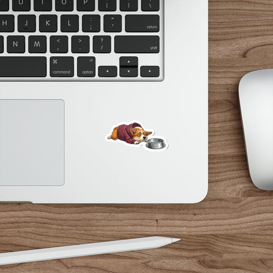 404 Motivation Not Found Sticker - Funny Tech Decal - Programmer Laptop Sticker
