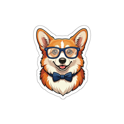 Funny Web Design Frontend Developer Corgi Tech Sticker