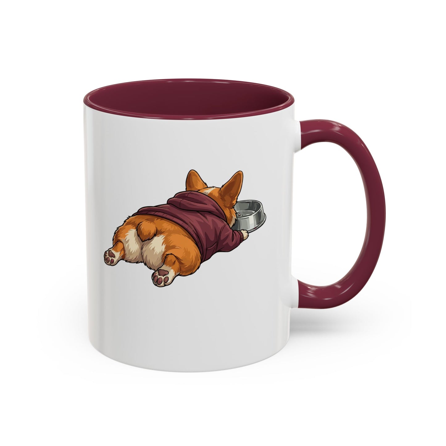 404 Motivation Not Found Funny Tech Corgi Mug