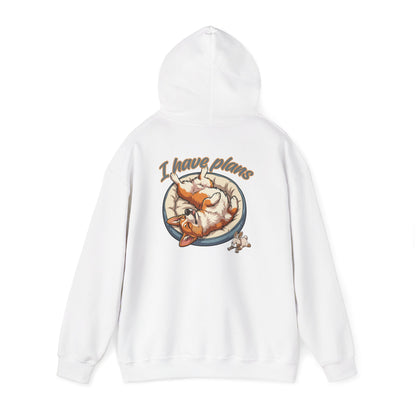 I Have Plans Funny Introvert Dog Mom Hoodie