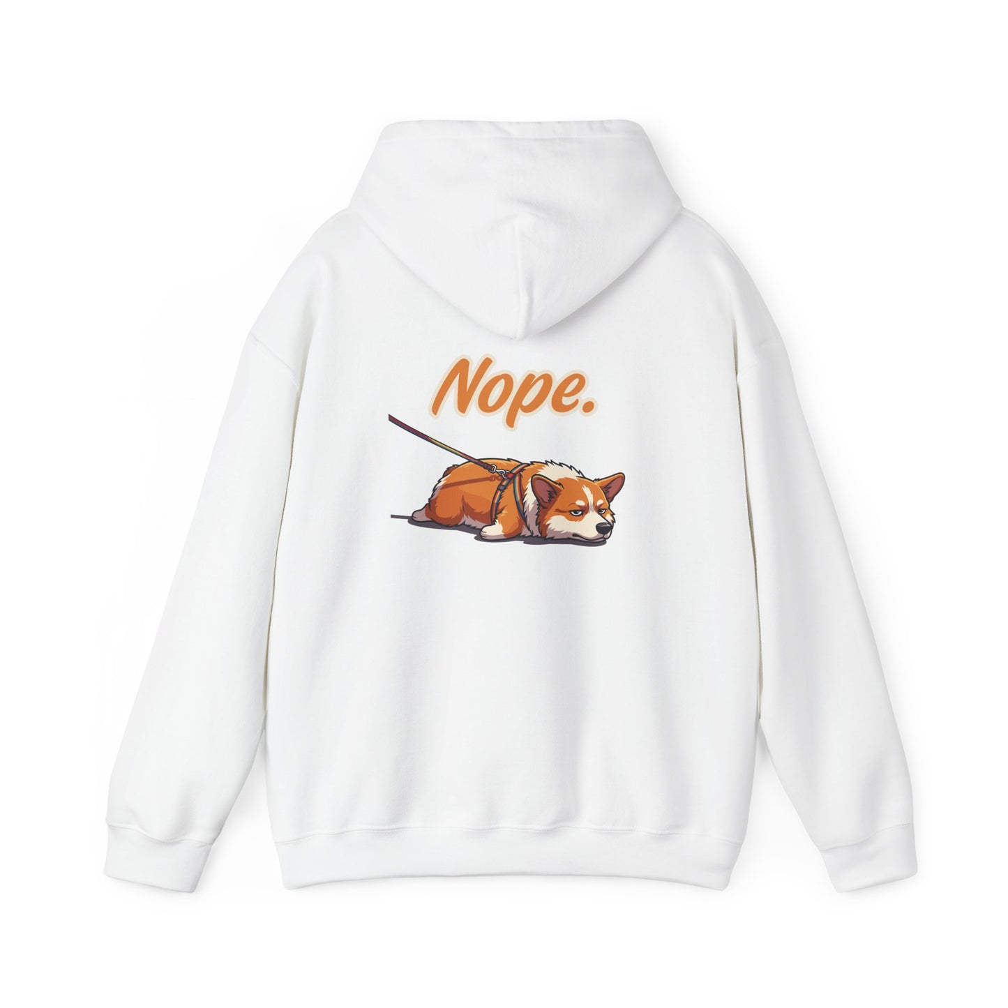 Nope Funny Stubborn Corgi Introvert Sweatshirt