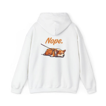 Nope Funny Stubborn Corgi Introvert Sweatshirt