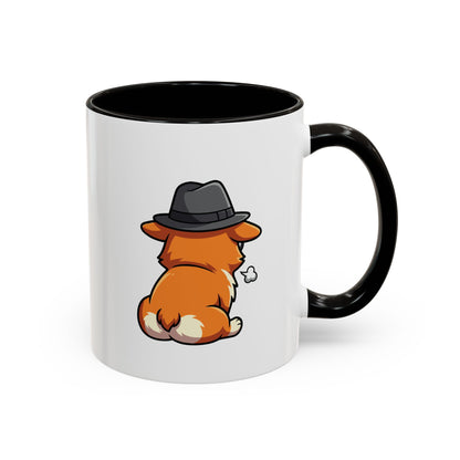 Incorgnito Mode Funny Hacker Corgi Developer Mug