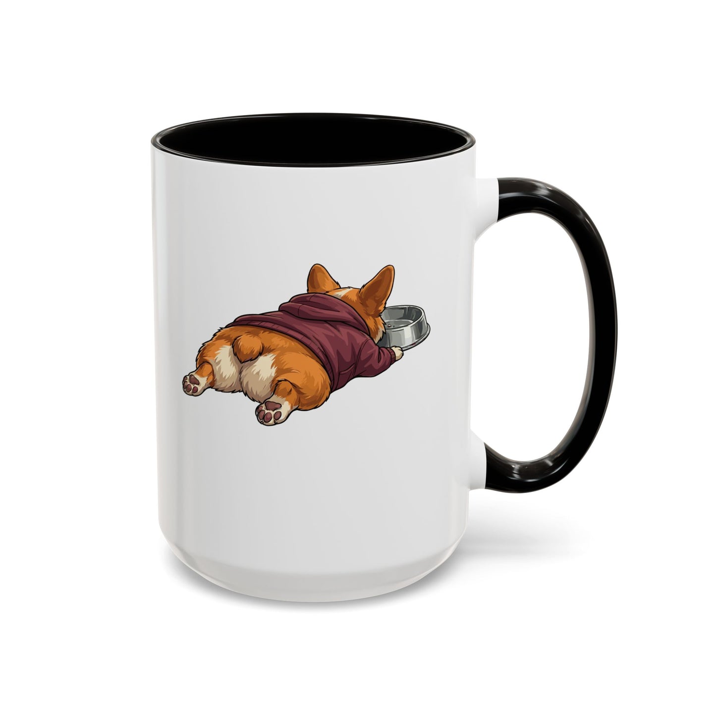 404 Motivation Not Found Funny Tech Corgi Mug