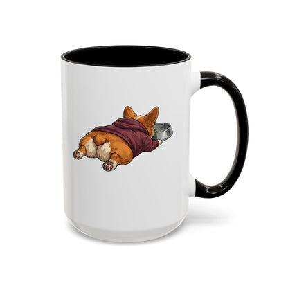 404 Motivation Not Found Funny Tech Corgi Mug
