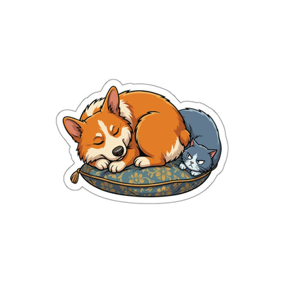 Funny Clingy Dog Pet Humor Water Bottle Sticker