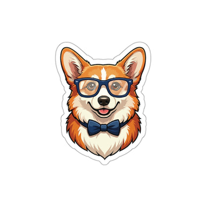 Funny Web Design Frontend Developer Corgi Tech Sticker