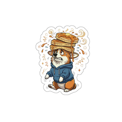 Funny Coding Decal Web Developer Tech Corgi Sticker