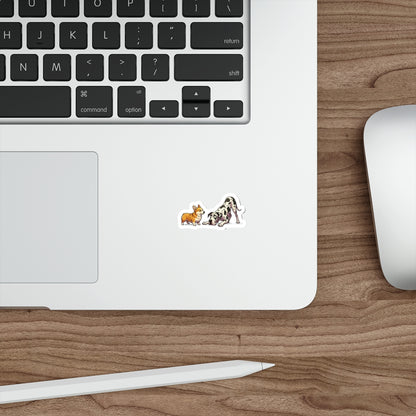 Short Legs Big Attitude Funny Developer Tech Sticker