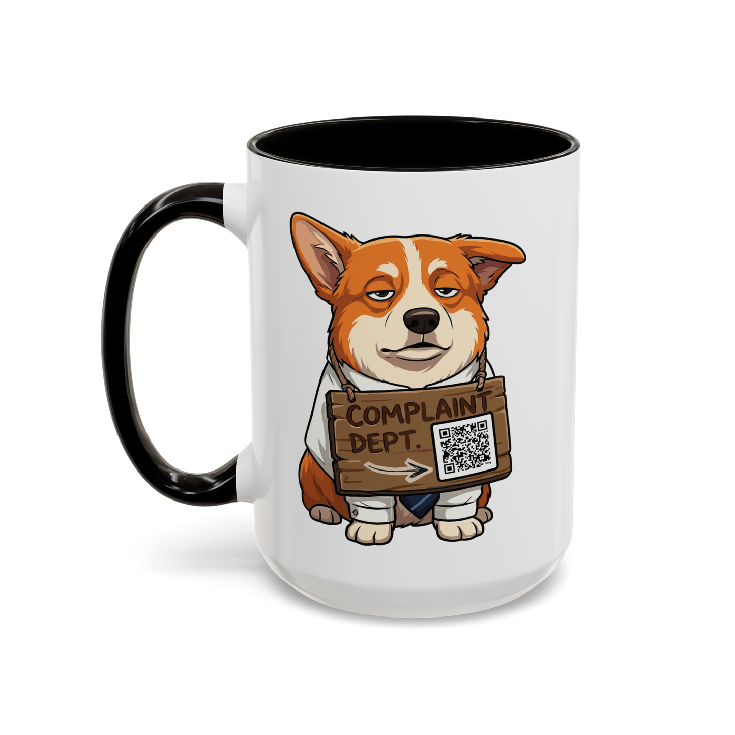 IT Complaint Dept Funny Tech Support Corgi Mug