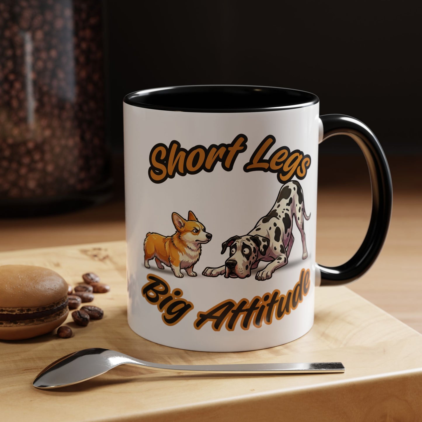 Short Legs Big Attitude Funny Corporate Corgi Mug
